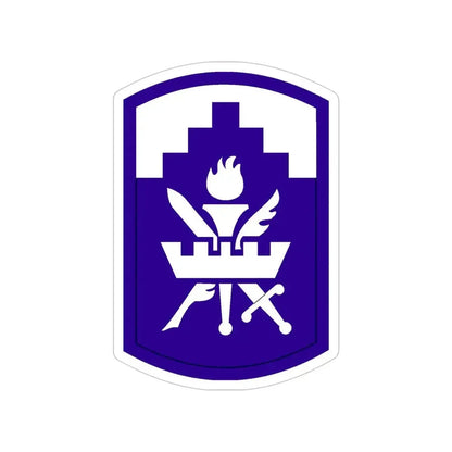 353 Civil Affairs Command (U.S. Army) Transparent STICKER Die-Cut Vinyl Decal - The Sticker Space