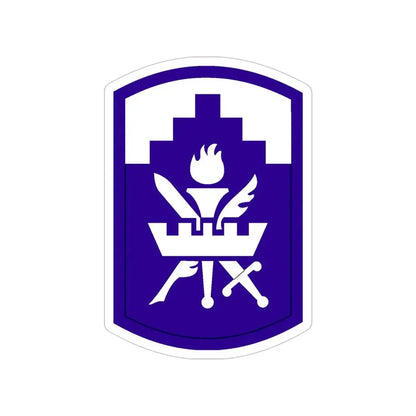 353 Civil Affairs Command (U.S. Army) Transparent STICKER Die-Cut Vinyl Decal - The Sticker Space