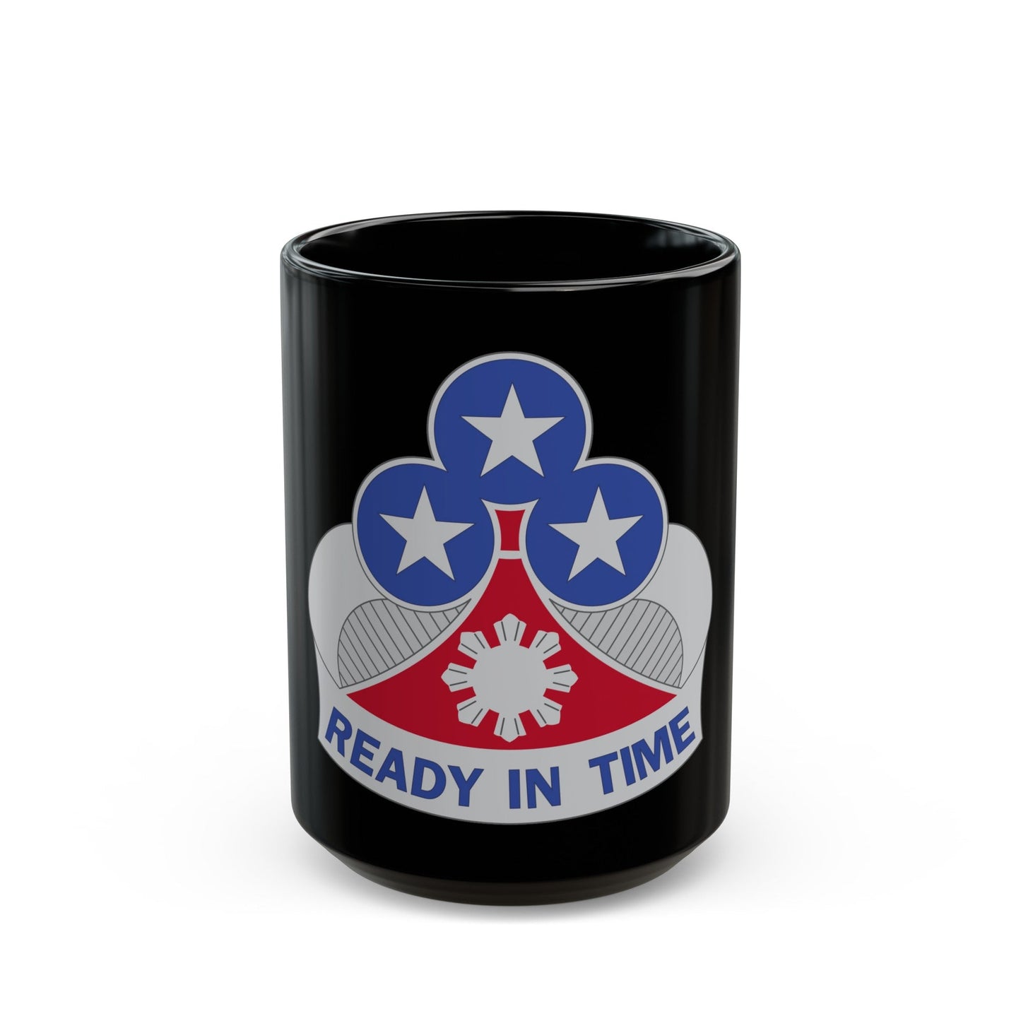 353 Engineer Group (U.S. Army) Black Coffee Mug-15oz-The Sticker Space