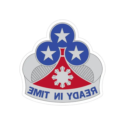 353 Engineer Group (U.S. Army) REVERSE PRINT Transparent Die-Cut STICKER - The Sticker Space