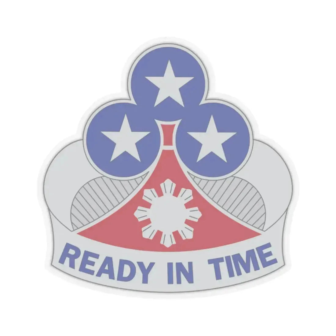 353 Engineer Group (U.S. Army) STICKER Vinyl Kiss-Cut Decal 2 Inch Transparent - The Sticker Space