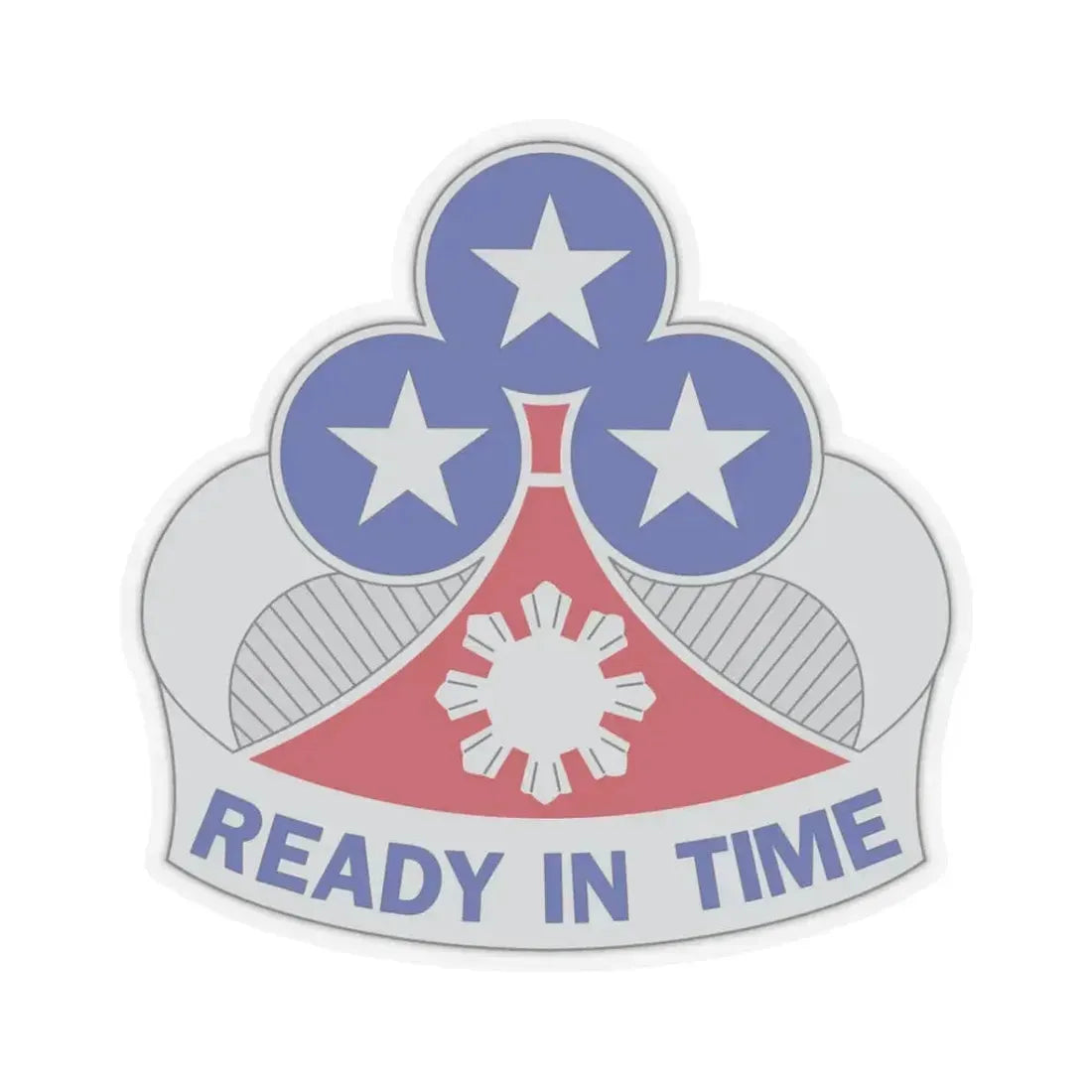 353 Engineer Group (U.S. Army) STICKER Vinyl Kiss-Cut Decal 3 Inch Transparent - The Sticker Space