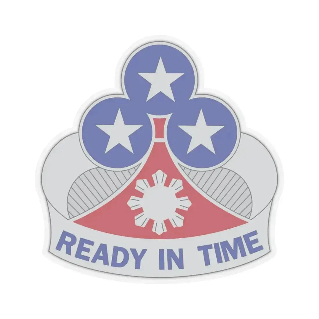 353 Engineer Group (U.S. Army) STICKER Vinyl Kiss-Cut Decal 4 Inch Transparent - The Sticker Space