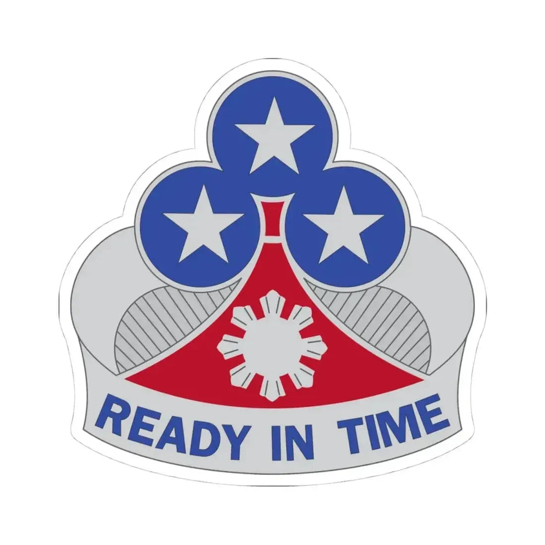 353 Engineer Group (U.S. Army) STICKER Vinyl Kiss-Cut Decal 4 Inch White - The Sticker Space