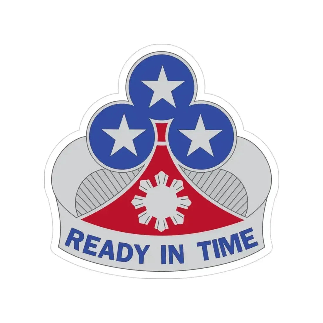 353 Engineer Group (U.S. Army) Transparent STICKER Die-Cut Vinyl Decal 3 Inch - The Sticker Space