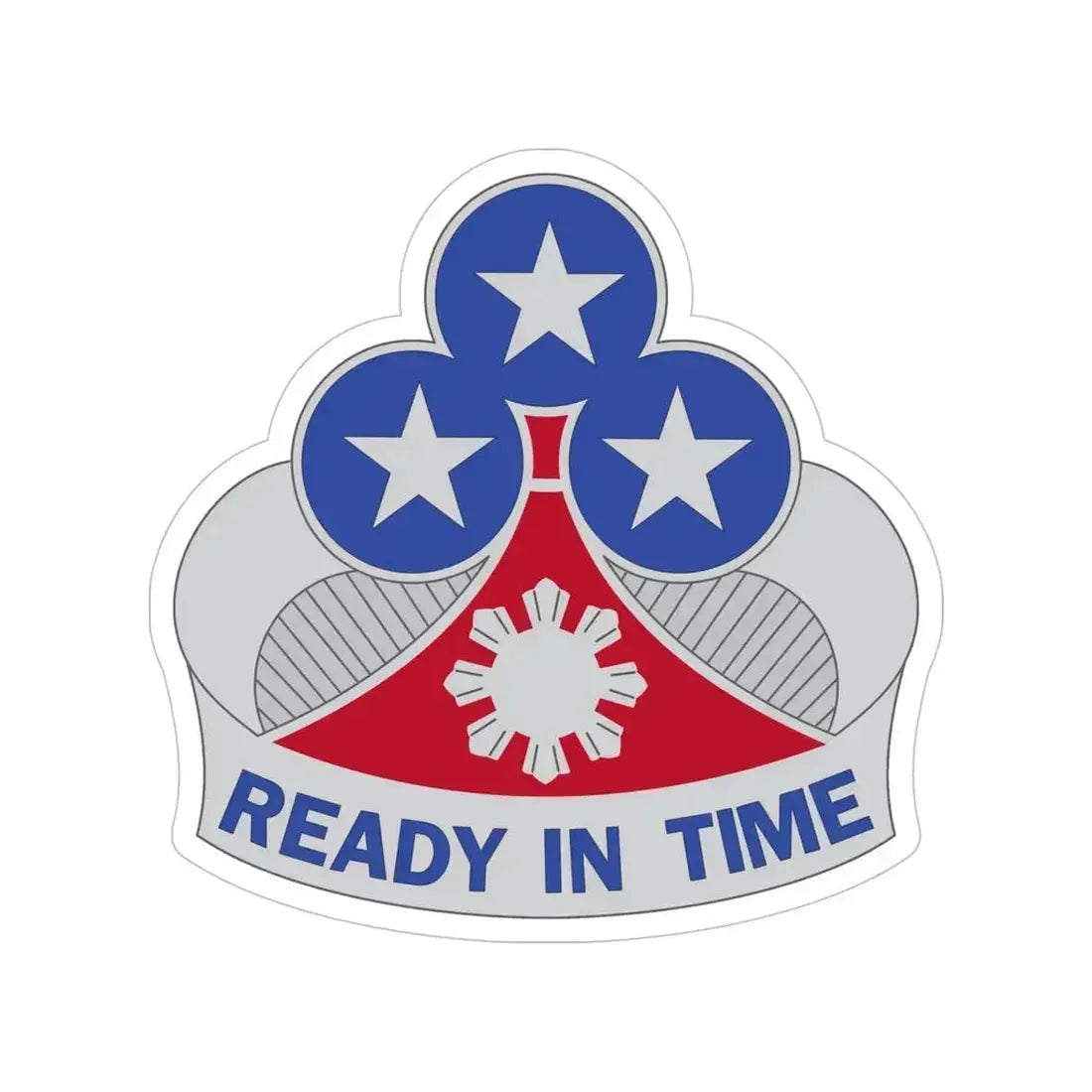 353 Engineer Group (U.S. Army) Transparent STICKER Die-Cut Vinyl Decal 5 Inch - The Sticker Space