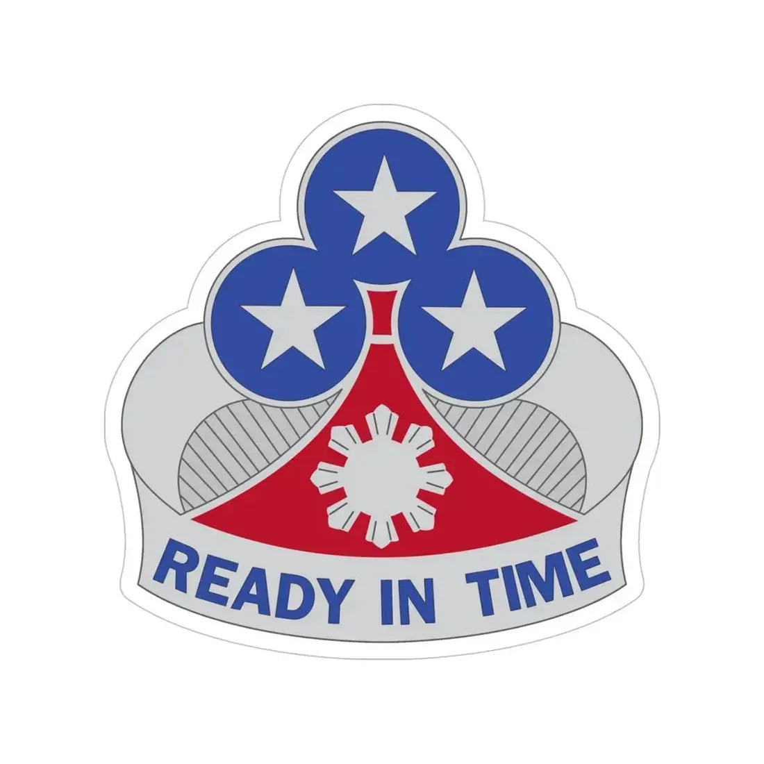 353 Engineer Group (U.S. Army) Transparent STICKER Die-Cut Vinyl Decal 5 Inch - The Sticker Space