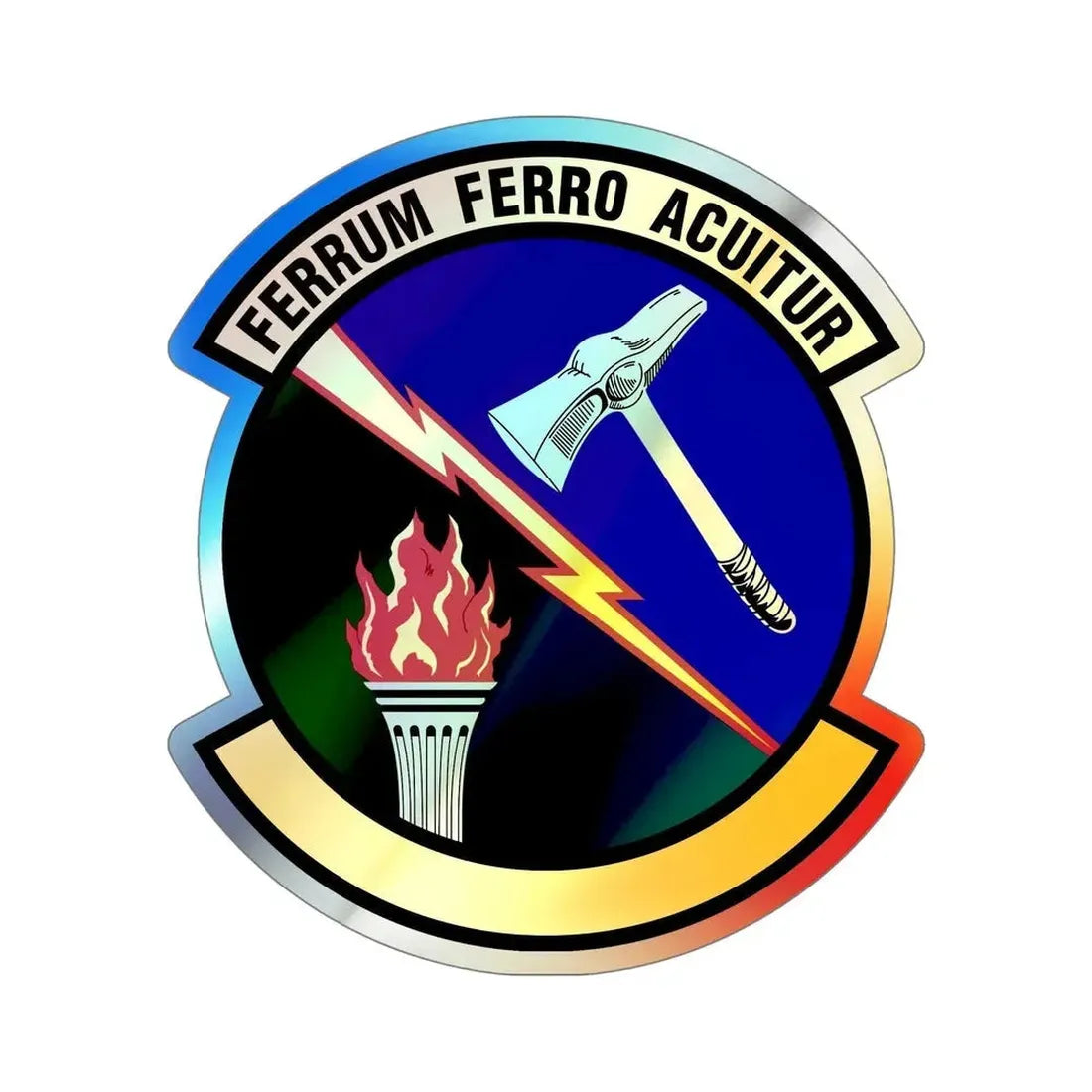 353 Special Warfare Training Squadron AETC (U.S. Air Force) Holographic STICKER Die-Cut Vinyl Decal - The Sticker Space