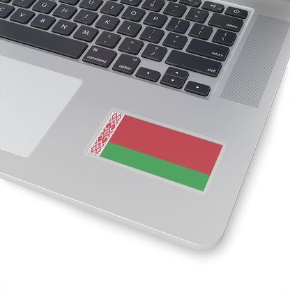 Flag of Belarus WFB 2004 (Belarus) STICKER Vinyl Kiss-Cut Decal