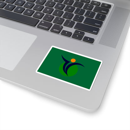 Flag of Shichinohe Aomori (Japan) STICKER Vinyl Kiss-Cut Decal