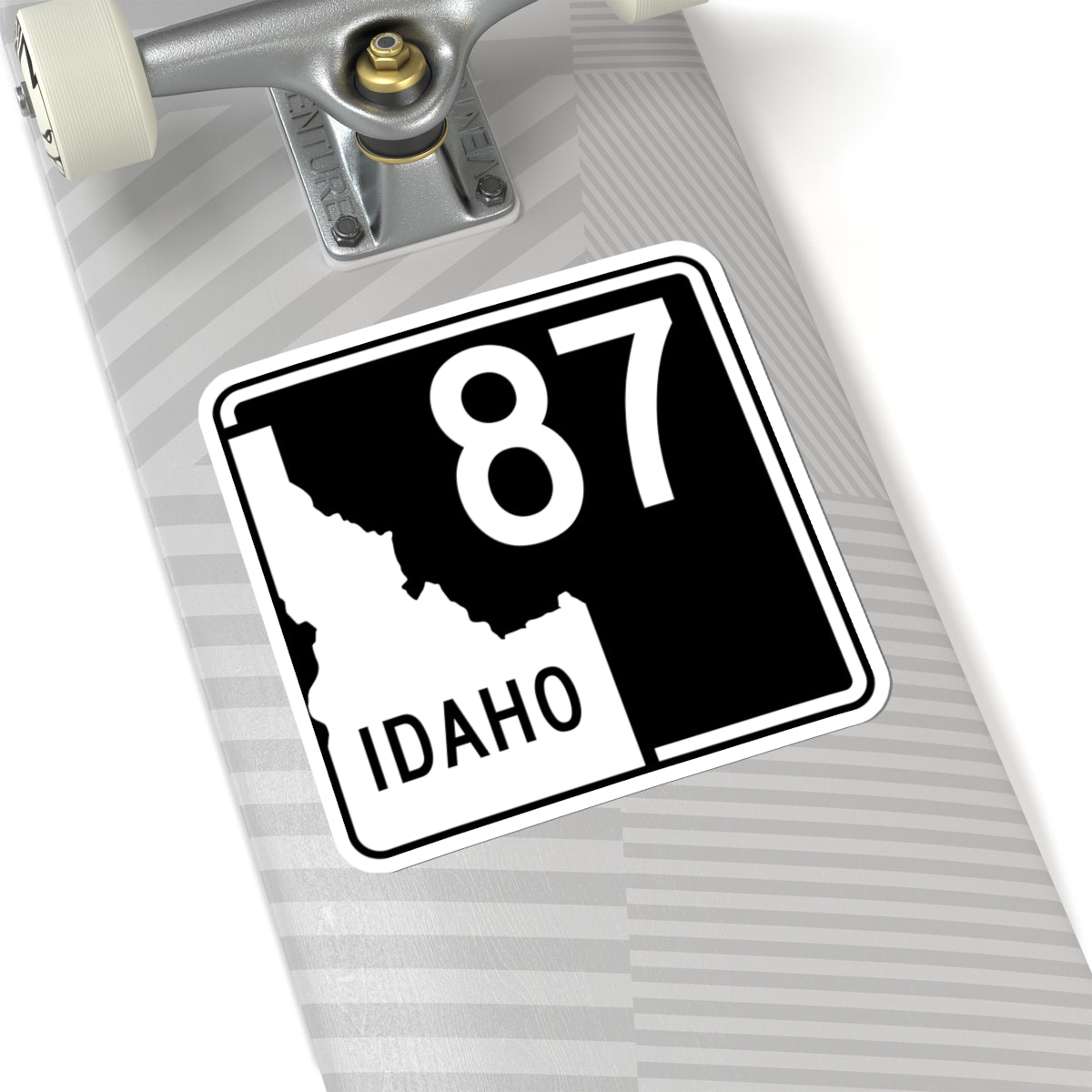 ID-87 (Idaho) (Road Sign) STICKER Vinyl Kiss-Cut Decal