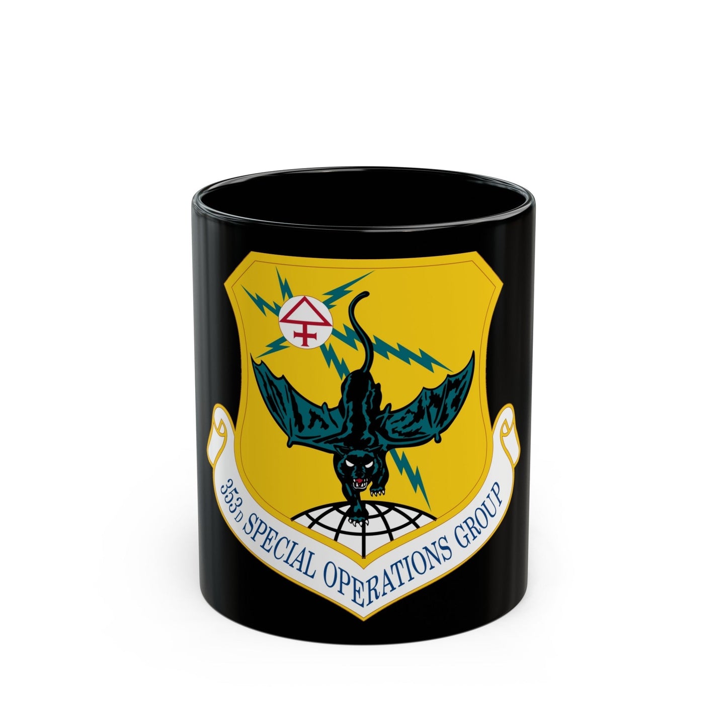 353d Special Operations Group (U.S. Air Force) Black Coffee Mug-11oz-The Sticker Space