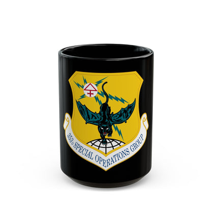 353d Special Operations Group (U.S. Air Force) Black Coffee Mug-15oz-The Sticker Space