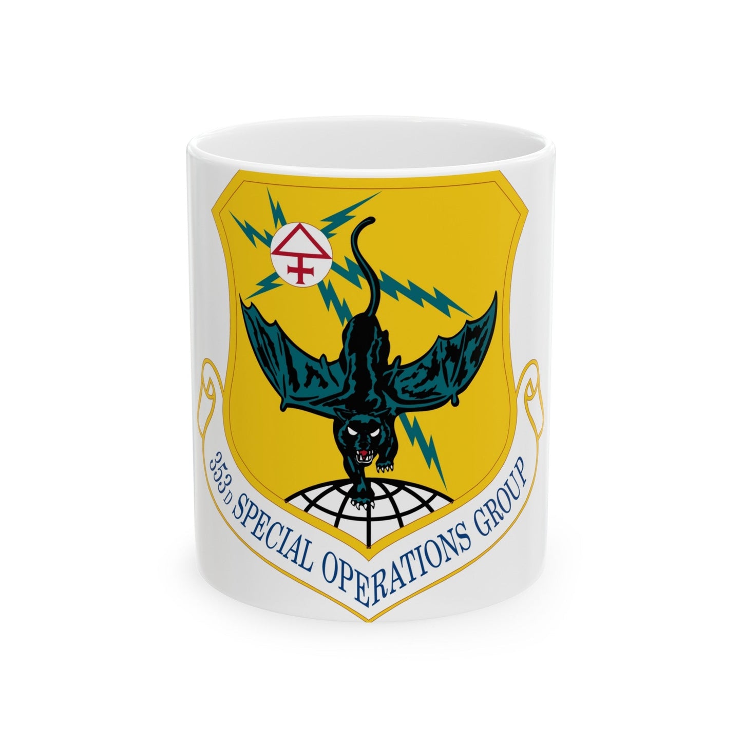 353d Special Operations Group (U.S. Air Force) White Coffee Mug-11oz-The Sticker Space