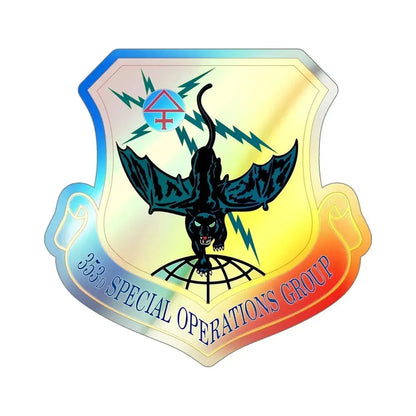 353d Special Operations Group (U.S. Air Force) Holographic STICKER Die-Cut Vinyl Decal - The Sticker Space