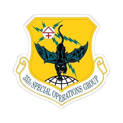 353d Special Operations Group (U.S. Air Force) STICKER Vinyl Kiss-Cut Decal 6 Inch White - The Sticker Space