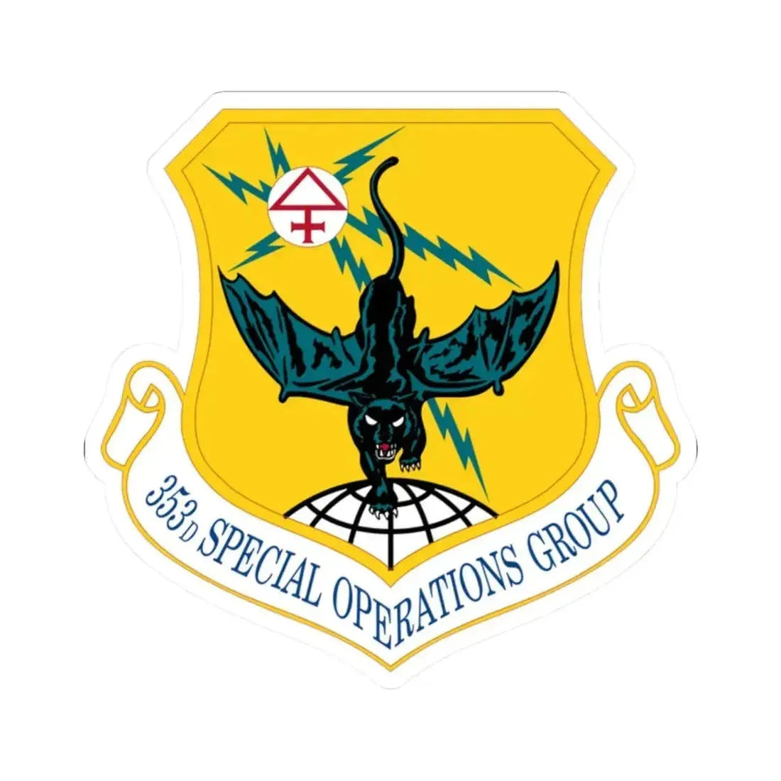 353d Special Operations Group (U.S. Air Force) STICKER Vinyl Kiss-Cut Decal - The Sticker Space