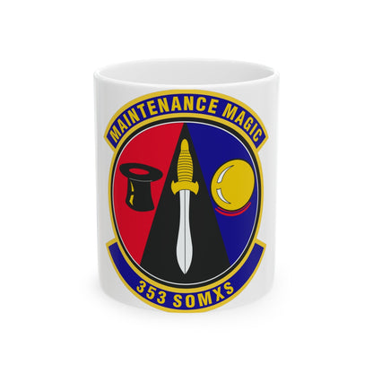 353d Special Operations Maintenance Squadron (U.S. Air Force) White Coffee Mug-11oz-The Sticker Space