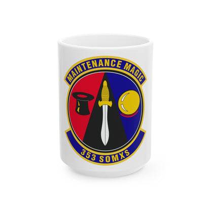 353d Special Operations Maintenance Squadron (U.S. Air Force) White Coffee Mug-15oz-The Sticker Space