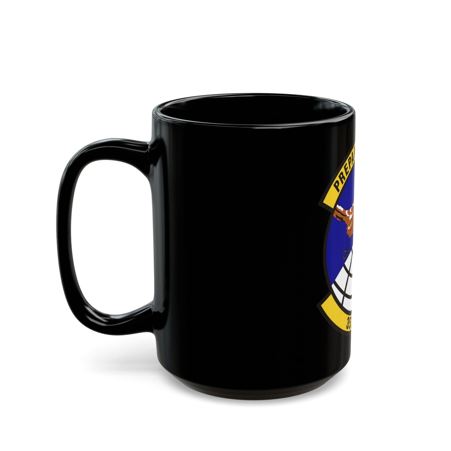 353d Special Operations Support Squadron (U.S. Air Force) Black Coffee Mug-The Sticker Space