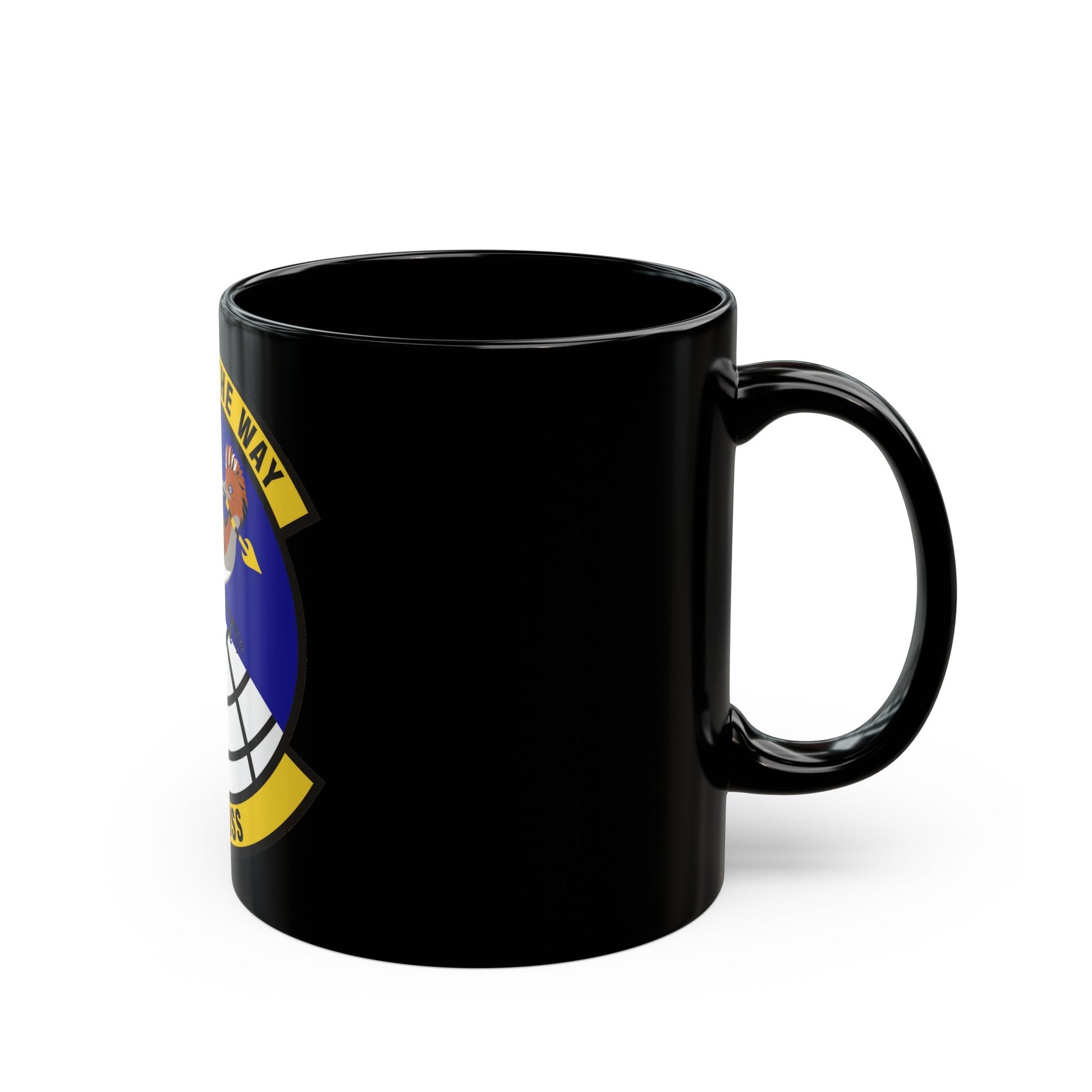 353d Special Operations Support Squadron (U.S. Air Force) Black Coffee Mug-The Sticker Space