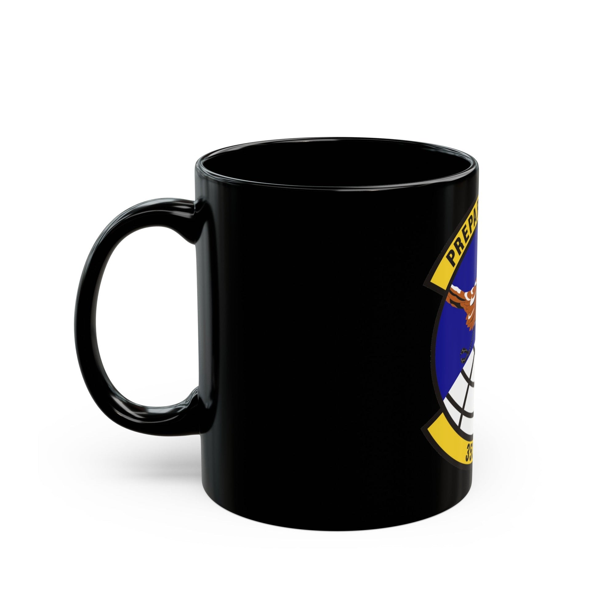 353d Special Operations Support Squadron (U.S. Air Force) Black Coffee Mug-The Sticker Space