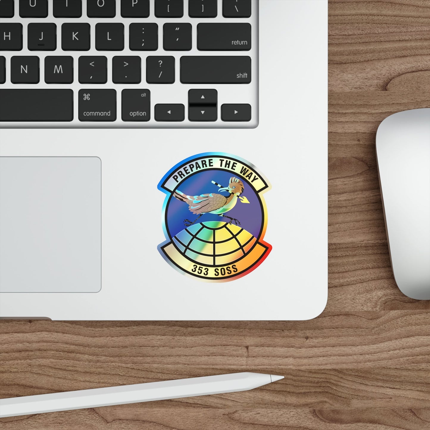 353d Special Operations Support Squadron (U.S. Air Force) Holographic STICKER Die-Cut Vinyl Decal-The Sticker Space