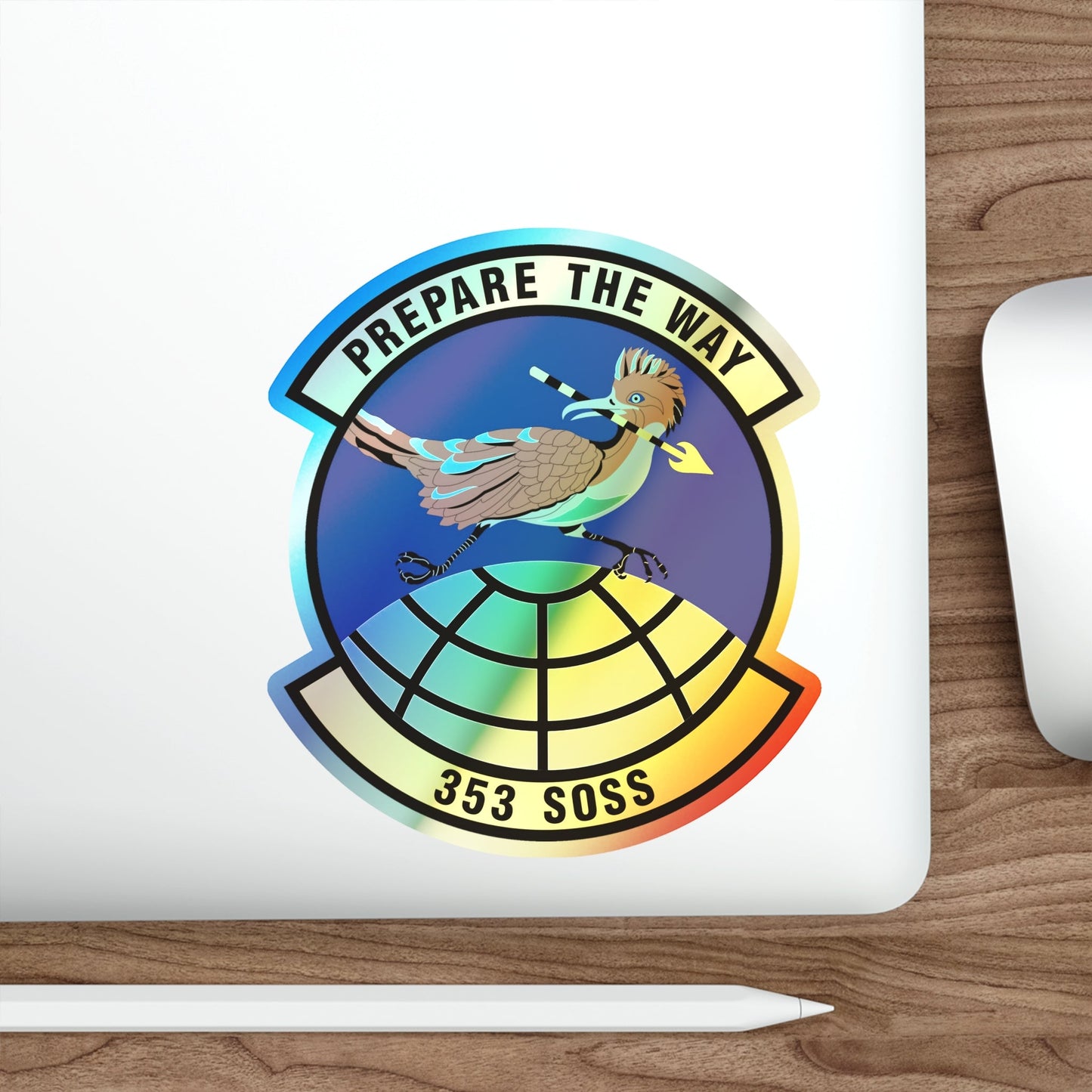 353d Special Operations Support Squadron (U.S. Air Force) Holographic STICKER Die-Cut Vinyl Decal-The Sticker Space