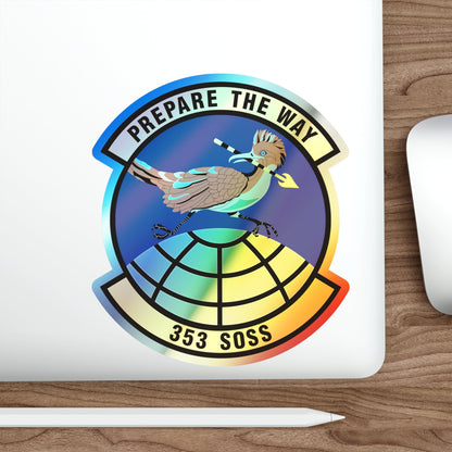 353d Special Operations Support Squadron (U.S. Air Force) Holographic STICKER Die-Cut Vinyl Decal-The Sticker Space