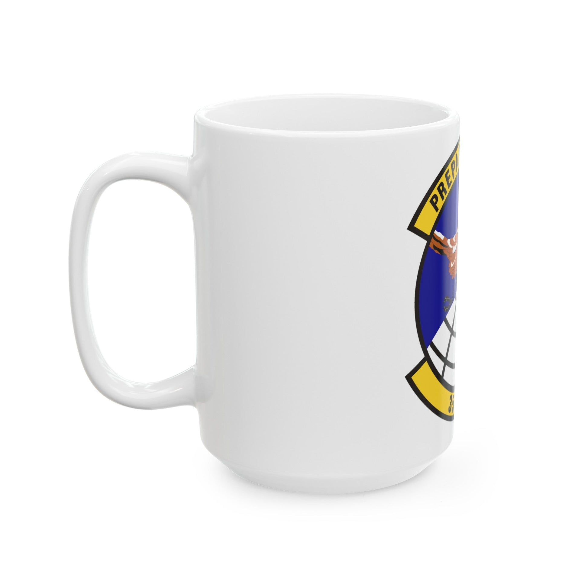 353d Special Operations Support Squadron (U.S. Air Force) White Coffee Mug-The Sticker Space