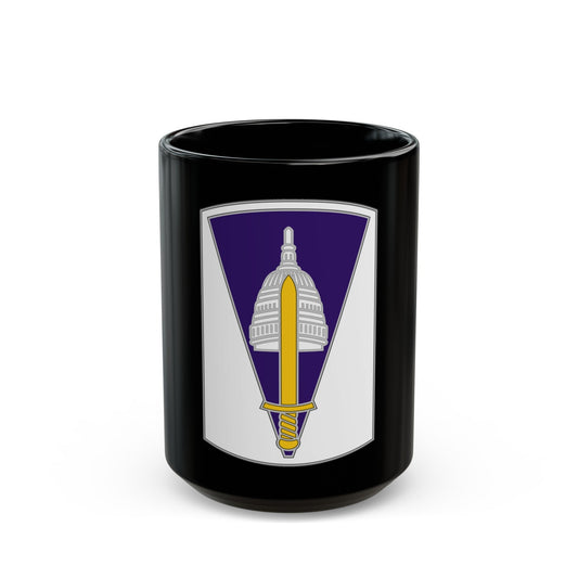 354 Civil Affairs Brigade 2 (U.S. Army) Black Coffee Mug-15oz-The Sticker Space