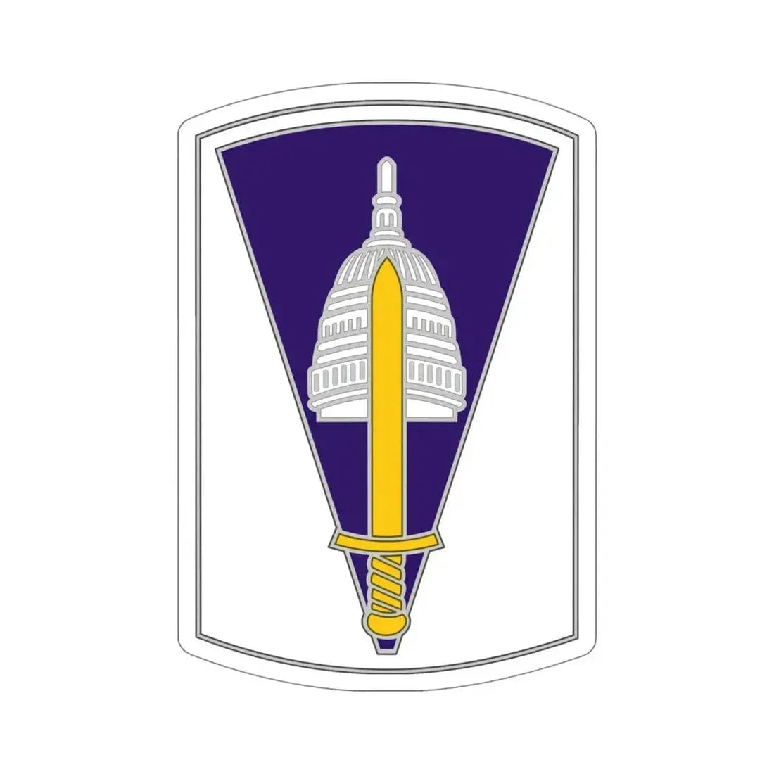 354 Civil Affairs Brigade 2 (U.S. Army) STICKER Vinyl Die-Cut Decal 5 Inch - The Sticker Space