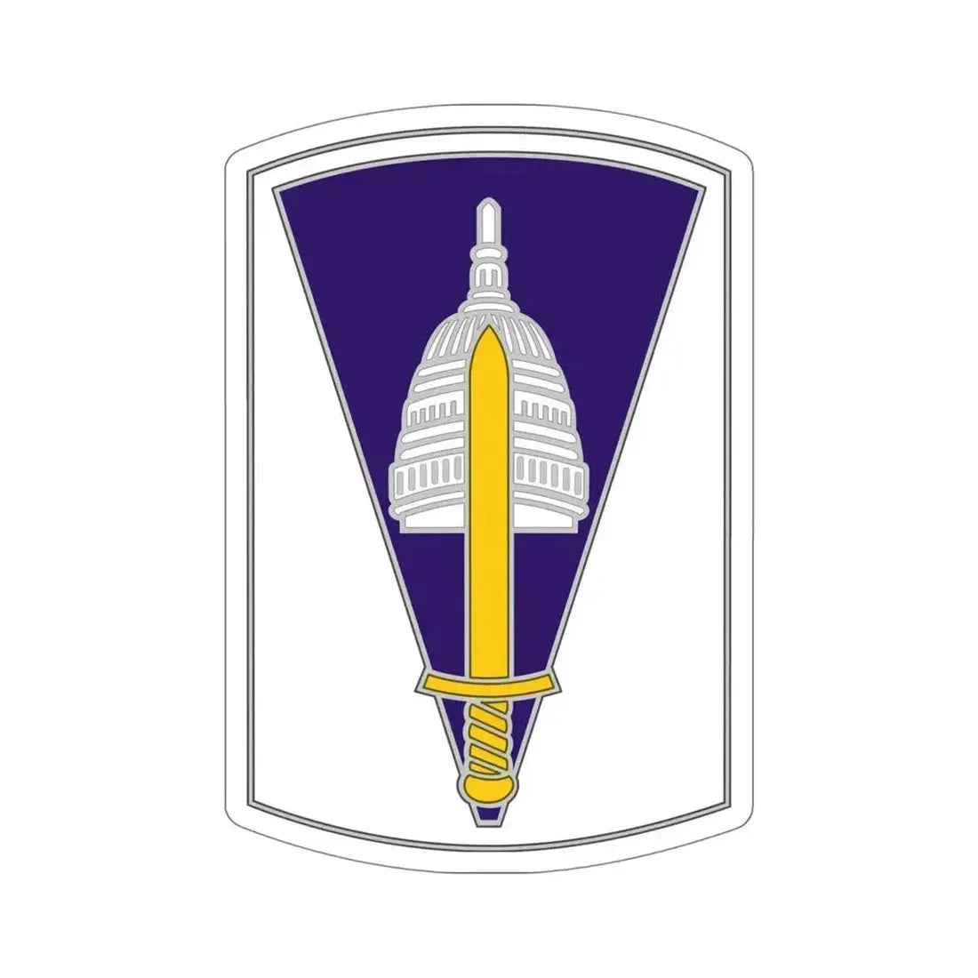 354 Civil Affairs Brigade 2 (U.S. Army) STICKER Vinyl Die-Cut Decal 6 Inch - The Sticker Space