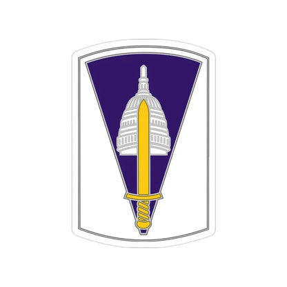 354 Civil Affairs Brigade 2 (U.S. Army) Transparent STICKER Die-Cut Vinyl Decal 3 Inch - The Sticker Space