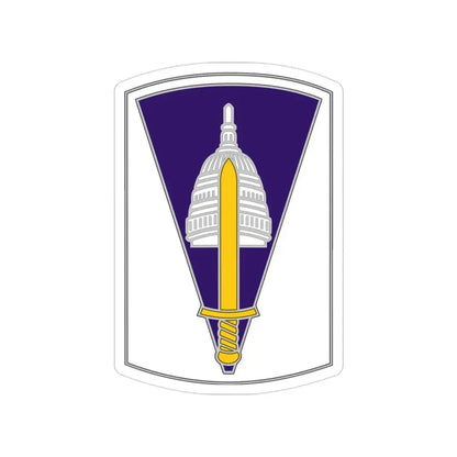 354 Civil Affairs Brigade 2 (U.S. Army) Transparent STICKER Die-Cut Vinyl Decal 3 Inch - The Sticker Space