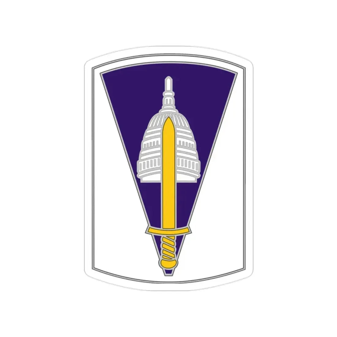 354 Civil Affairs Brigade 2 (U.S. Army) Transparent STICKER Die-Cut Vinyl Decal - The Sticker Space