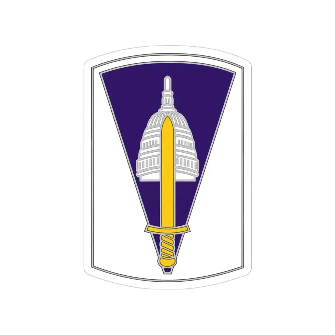 354 Civil Affairs Brigade 2 (U.S. Army) Transparent STICKER Die-Cut Vinyl Decal - The Sticker Space