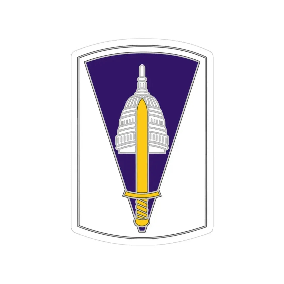 354 Civil Affairs Brigade 2 (U.S. Army) Transparent STICKER Die-Cut Vinyl Decal - The Sticker Space