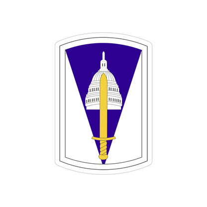 354 Civil Affairs Brigade (U.S. Army) REVERSE PRINT Transparent STICKER-6 Inch-The Sticker Space