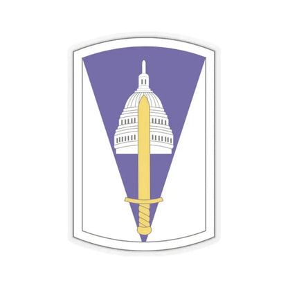 354 Civil Affairs Brigade (U.S. Army) STICKER Vinyl Kiss-Cut Decal 2 Inch Transparent - The Sticker Space