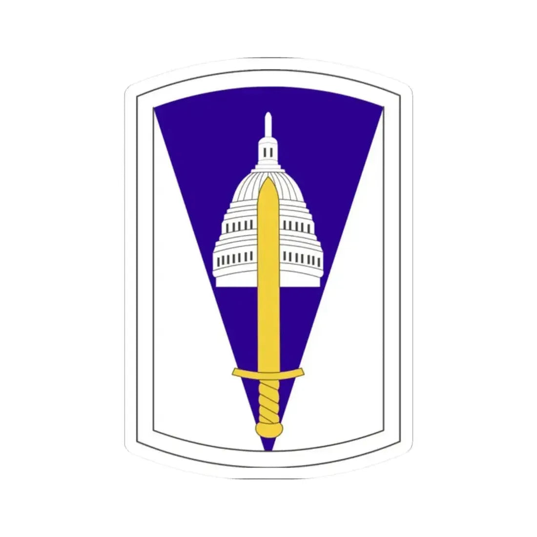 354 Civil Affairs Brigade (U.S. Army) STICKER Vinyl Kiss-Cut Decal 2 Inch White - The Sticker Space