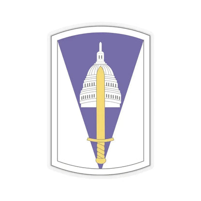 354 Civil Affairs Brigade (U.S. Army) STICKER Vinyl Kiss-Cut Decal 3 Inch Transparent - The Sticker Space