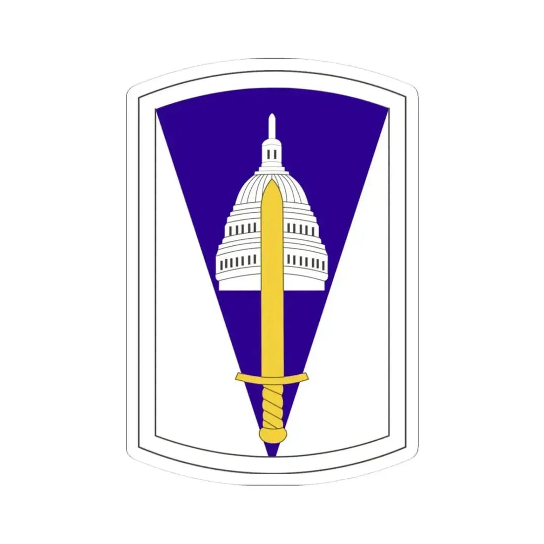 354 Civil Affairs Brigade (U.S. Army) STICKER Vinyl Kiss-Cut Decal 3 Inch White - The Sticker Space
