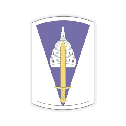 354 Civil Affairs Brigade (U.S. Army) STICKER Vinyl Kiss-Cut Decal 4 Inch Transparent - The Sticker Space