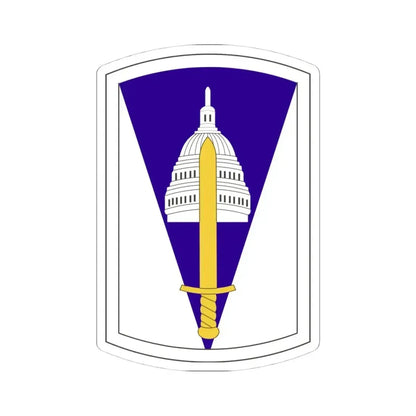 354 Civil Affairs Brigade (U.S. Army) STICKER Vinyl Kiss-Cut Decal 4 Inch White - The Sticker Space