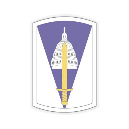354 Civil Affairs Brigade (U.S. Army) STICKER Vinyl Kiss-Cut Decal 6 Inch Transparent - The Sticker Space