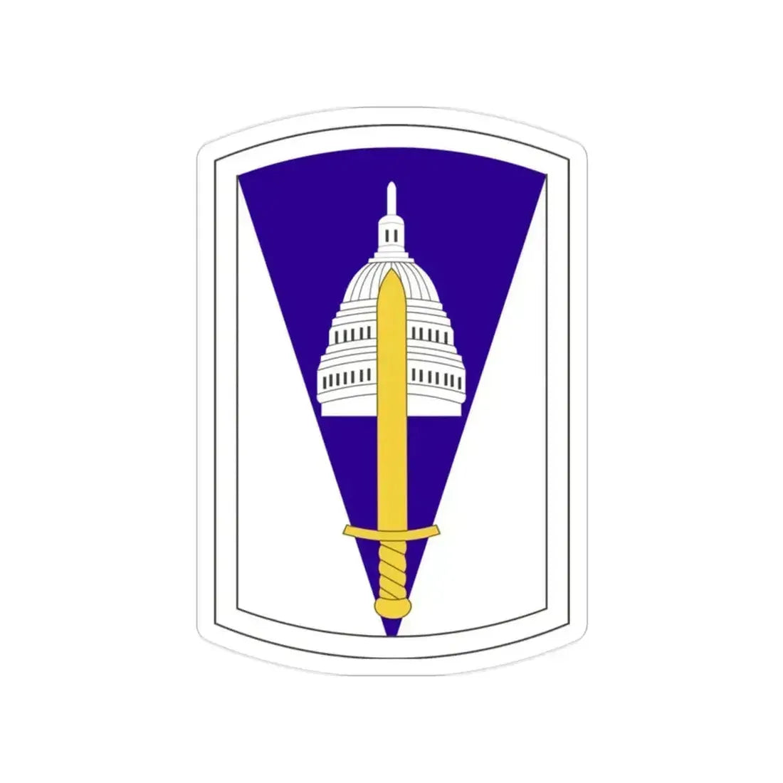 354 Civil Affairs Brigade (U.S. Army) Transparent STICKER Die-Cut Vinyl Decal 2 Inch - The Sticker Space