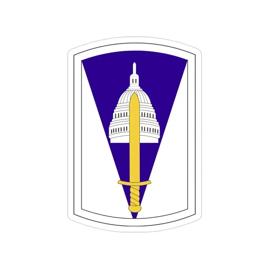 354 Civil Affairs Brigade (U.S. Army) Transparent STICKER Die-Cut Vinyl Decal 4 Inch - The Sticker Space