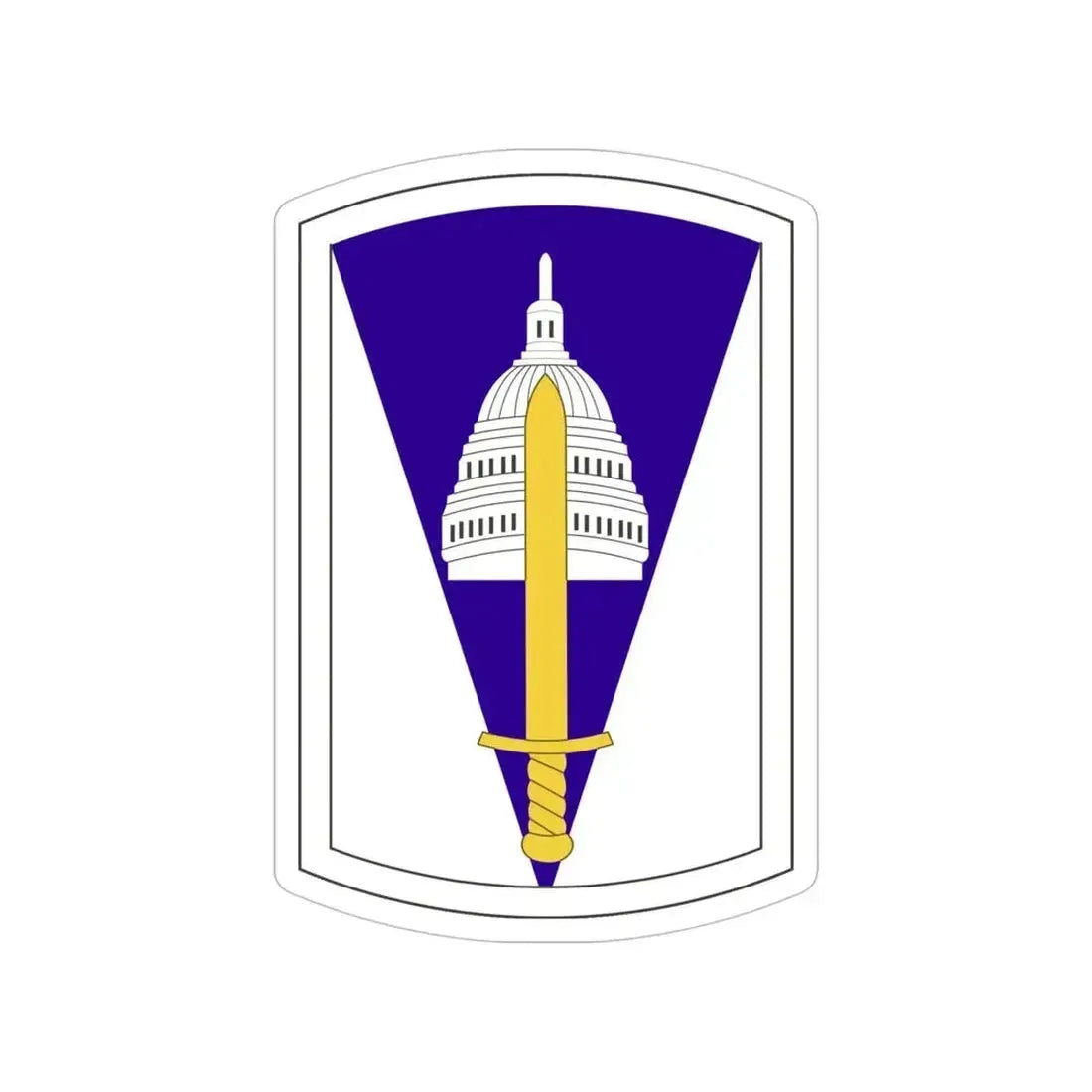 354 Civil Affairs Brigade (U.S. Army) Transparent STICKER Die-Cut Vinyl Decal 5 Inch - The Sticker Space