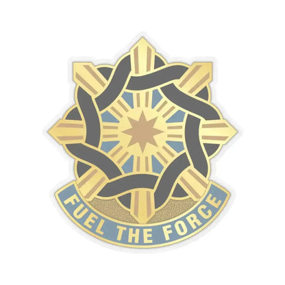 354 Quartermaster Group (U.S. Army) STICKER Vinyl Kiss-Cut Decal 4 Inch Transparent - The Sticker Space